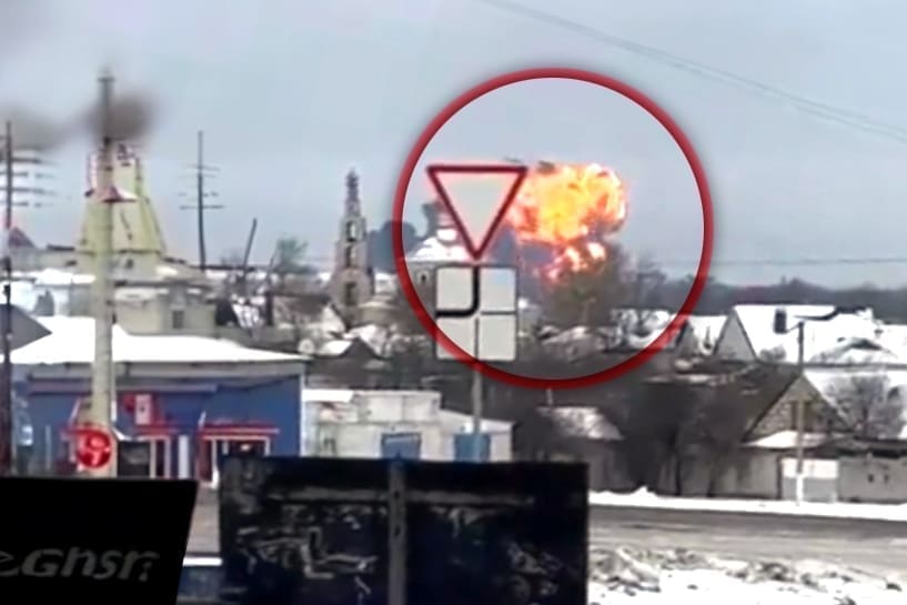 VIDEO Pao ruski avion sa zarobljenicima iz Ukrajine!