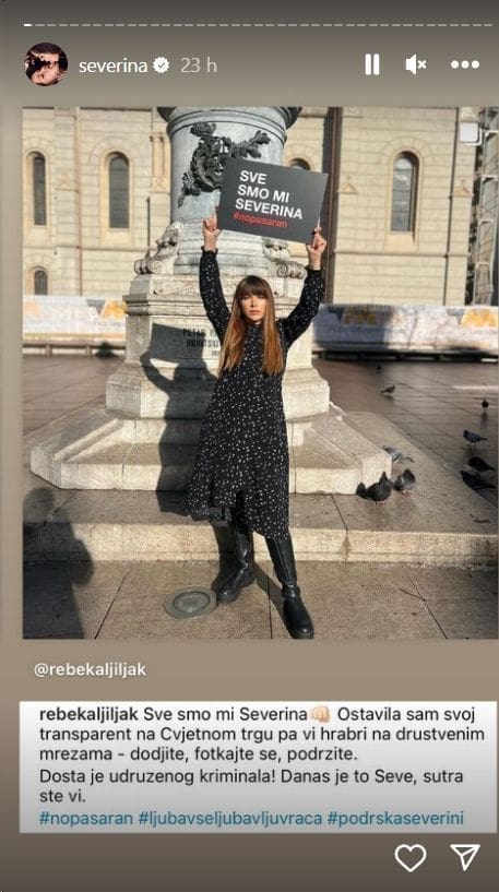 podrska severini cvjetni