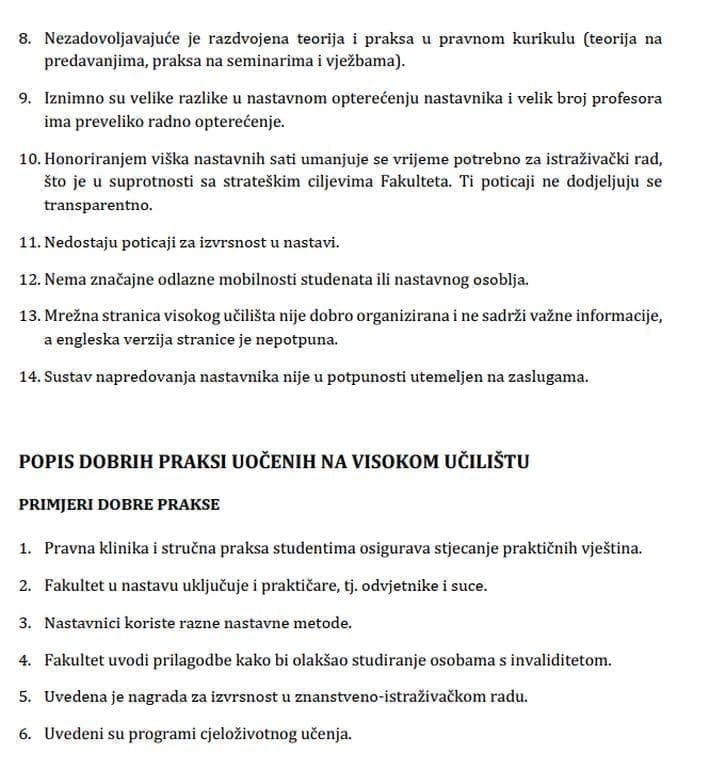 pravni fakultetocjena 2022