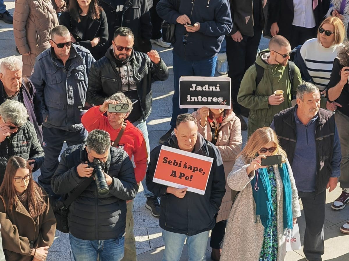 prosvjed split novinari 2
