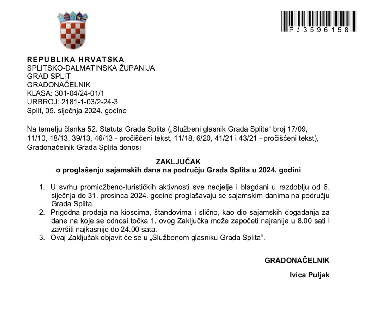 puljak sajamski dani