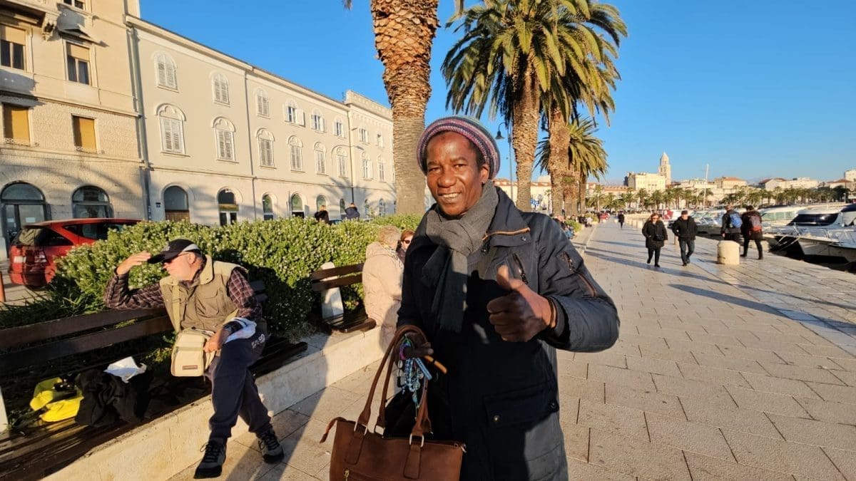 Splićanima je ovaj Senegalac poznat zbog jedne stvari, otkrio nam je što ga vuče tu: "Forza Hajduk!"