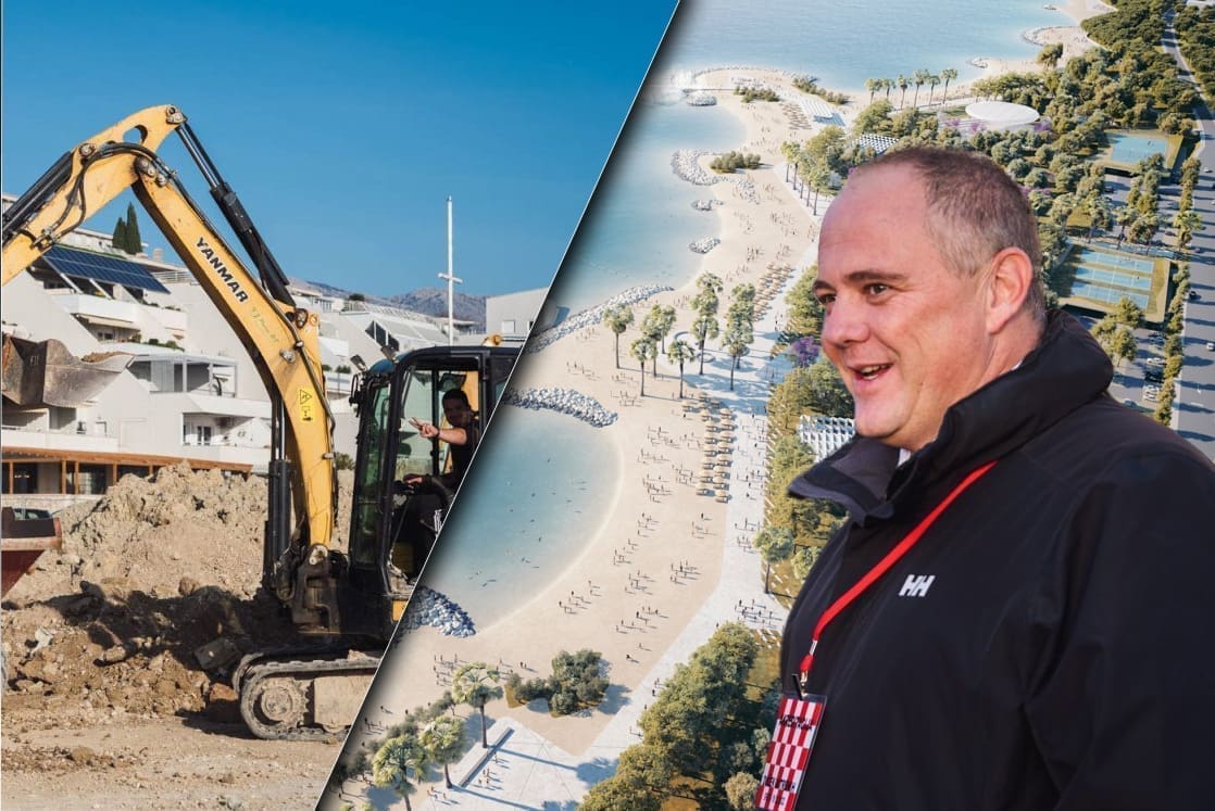 ŽNJAN SE ZA KOJI TJEDAN PRETVARA U MEGA GRADILIŠTE Kuzmanić: Gradnja na Žnjanu počet će u prvim danima veljače, nije točno da sredstva nisu osigurana