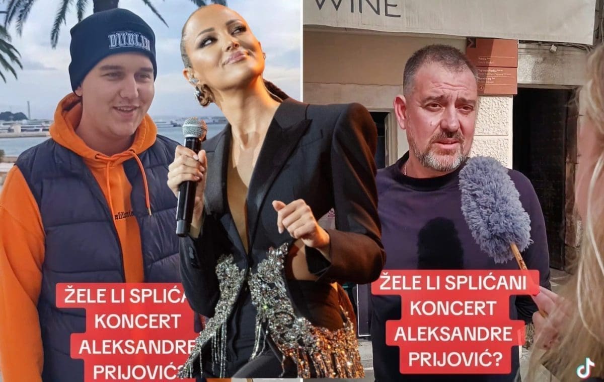 ŽELE LI SPLIĆANI KONCERT ALEKSANDRE PRIJOVIĆ? "Išao sam do Zagreba, ovamo bih bio u prvom redu"
