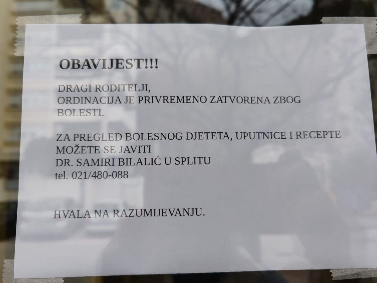 ambulanta obavijest omis