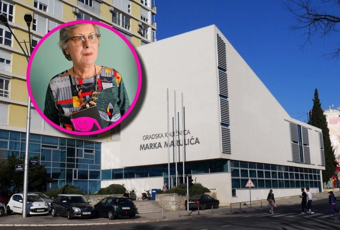 Promocija knjige 'Ružičasti crnjak' u Gradskoj knjižnici Marka Marulića