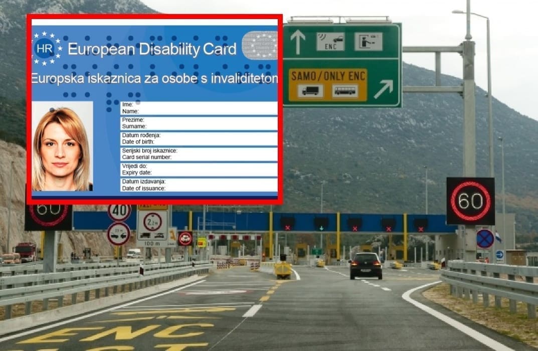 NACIONALNE I EU ISKAZNICE ZA OSOBE S INVALIDITETOM STIGLE I U SPLIT Pogodnosti iz domene prometa: trajekt, vlak, auto-ceste, mostovi, tuneli, cestarina na tehničkom pregledu