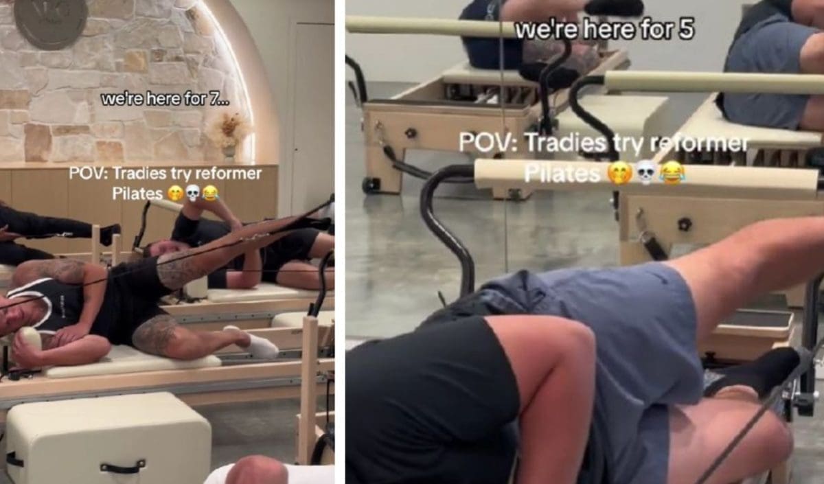Kako to izgleda kada muškarci vježbaju pilates? Jedna fitness trenerica zabilježila zabavan trenutak u teretani