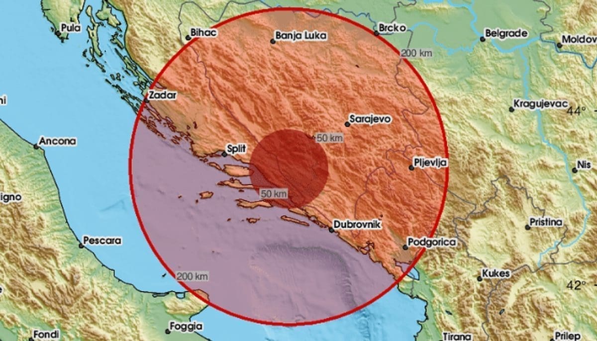JESTE LI OSJETILI POTRES? Najviše se osjetio u Hercegovini i Dalmatinskoj zagori: Evo nekih informacija