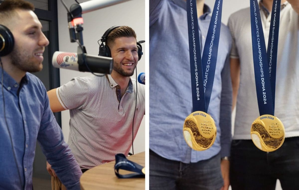 ZLATNI MOMCI ZAPJEVALI GRDOVIĆEV HIT Nakon pjesme mudro zaključili: "Hajduk neka osigura titulu, a mi ćemo Olimpijsku medalju!"