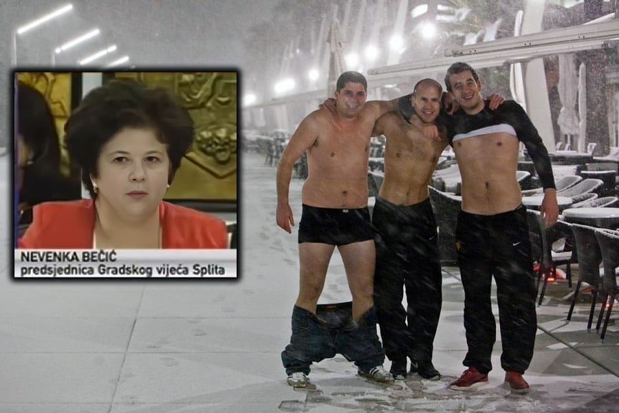 IZJAVA KOJA JE POSTALA KULTNA Ovako je zborila Nevenka Bečić o zaleđenoj Rivi prije točno 12 godina