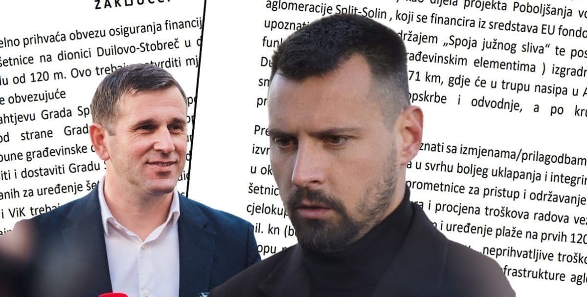 TKO GOVORI ISTINU? Šuta i Ivošević 'zaratili' zbog šetnice 'Duilovo - Stobreč'. Evo što se stvarno događalo na sastanku, donosimo sve detalje