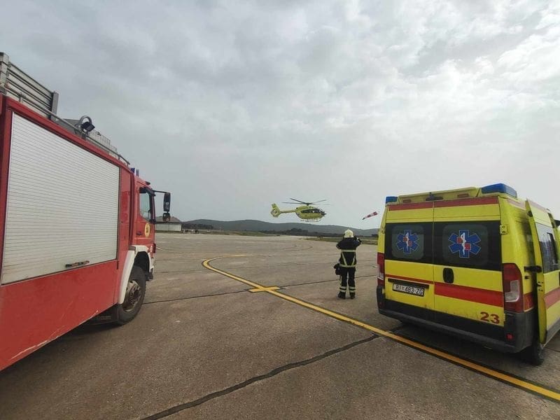POVIJESNI DAN Uspješno je helikopterskom medicinskom pomoći prevezen pacijent s ozljedom glave u KBC