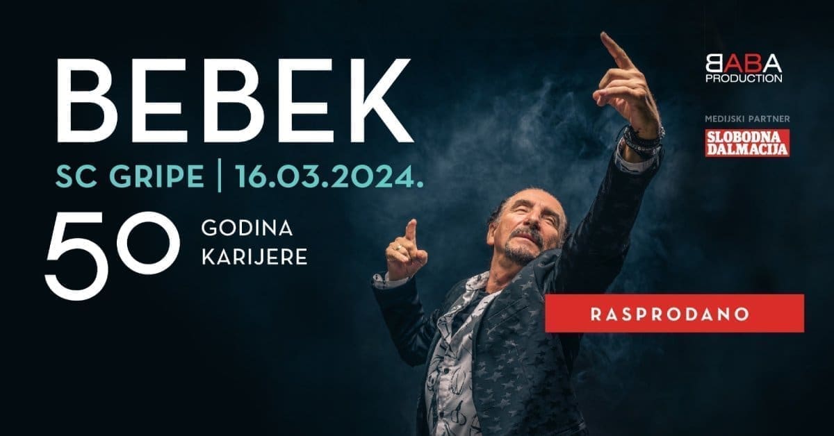 Bebek 50 godina Split sold out horizontal