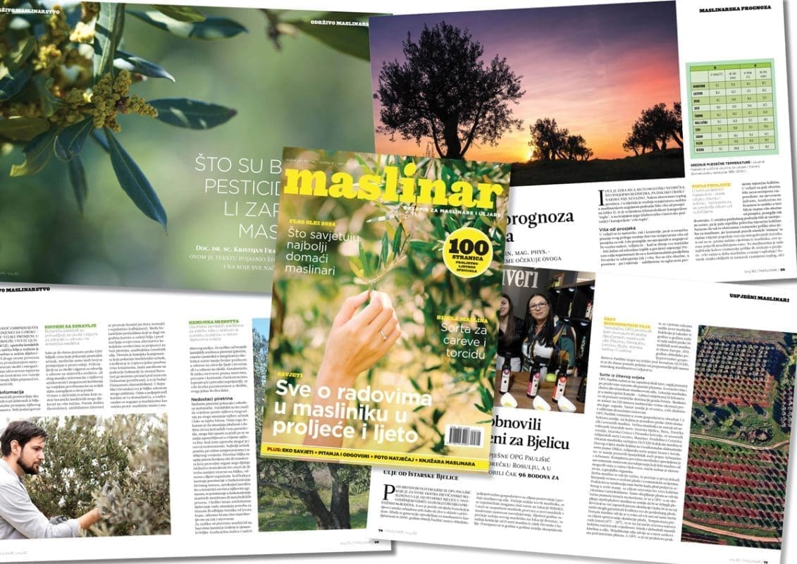 Ne propustite novi broj časopisa Maslinar!