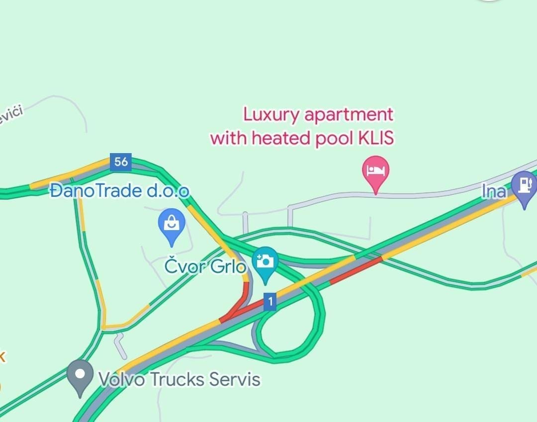 brza cesta solin klis