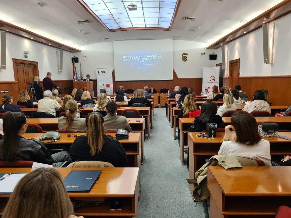 U HGK u Splitu održana radionica o procedurama zapošljavanja državljana trećih zemalja