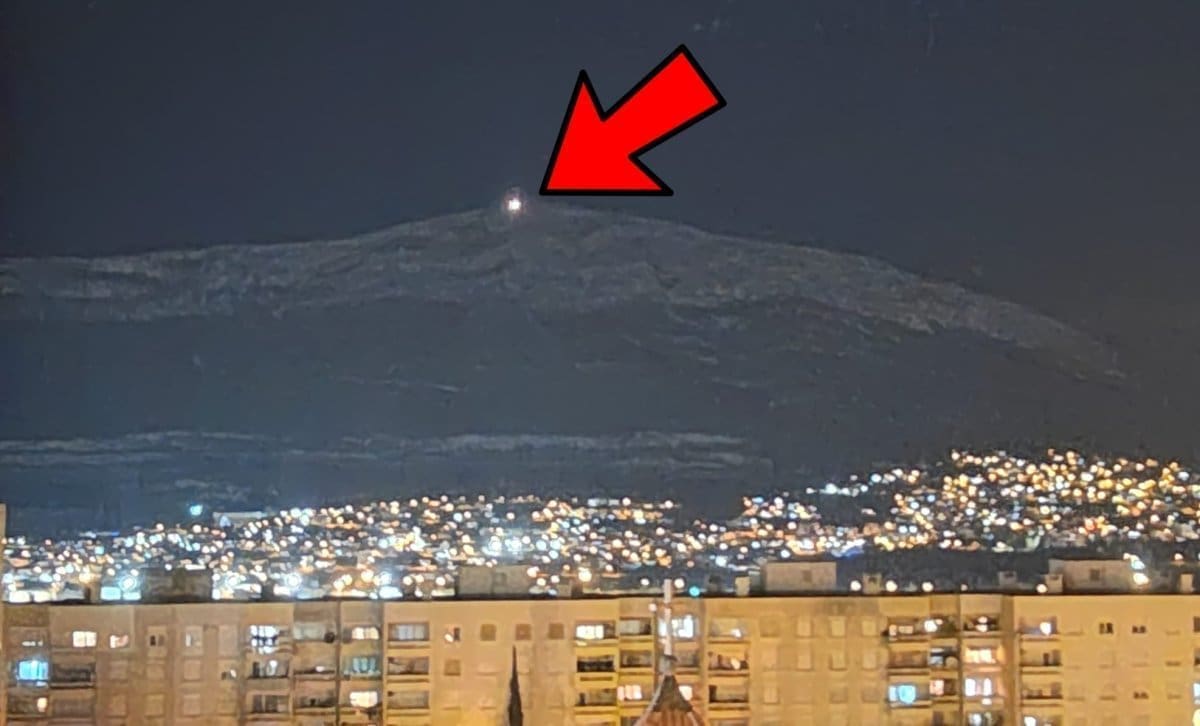 Splićani prošle noći masovno dojavljivali svjetlost na Kozjaku