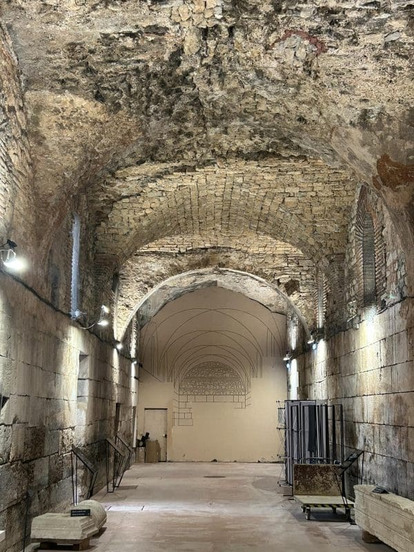 krizni svod podrumi diooklecijanova palaca rekonstrukcija