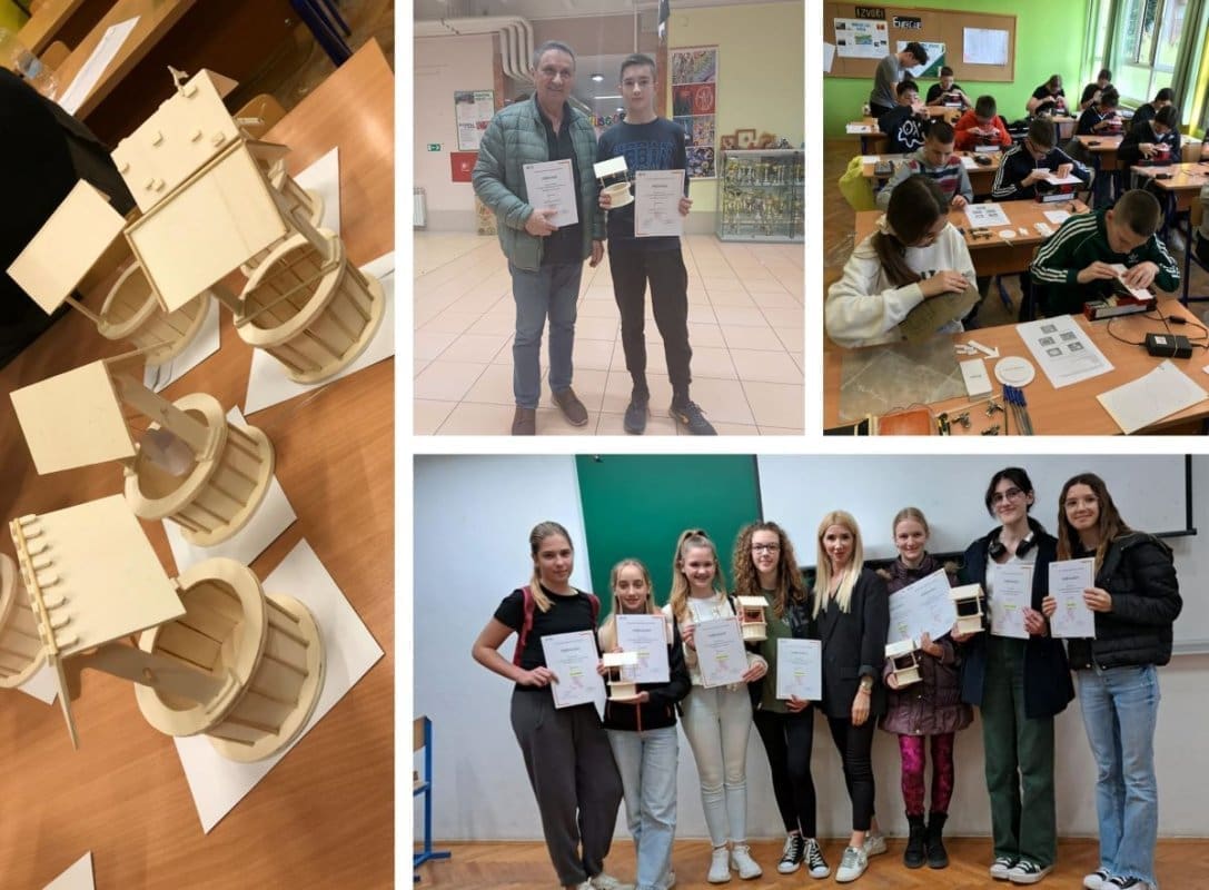 Učenici OŠ Pujanke pobjednici su županijske razine modelarske lige