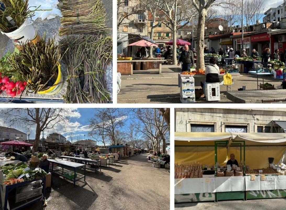 DIVLJE ŠPAROGE STIGLE NA SPLITSKI PAZAR Provjerili smo koliko eura treba izdvojiti za mac