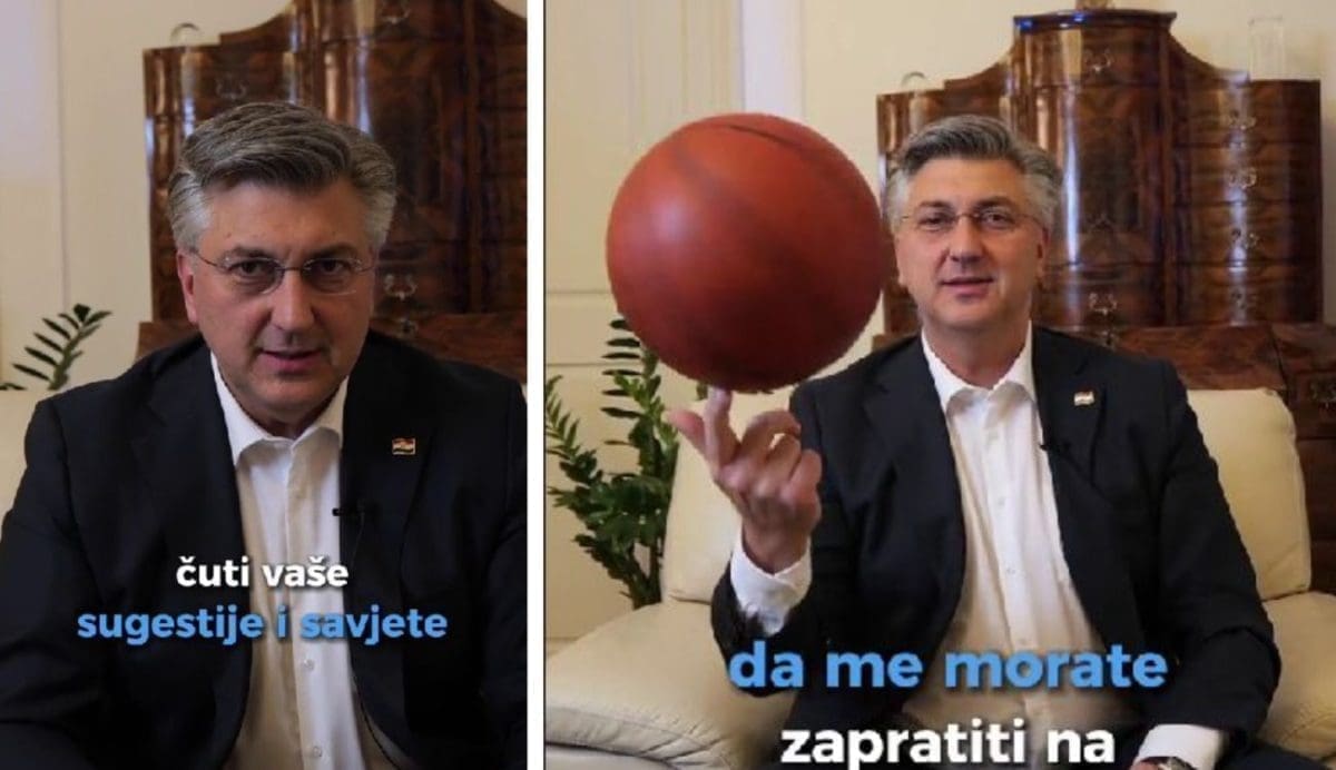 Andrej Plenković pridružio se Tik Toku: "Moj novi najdraži influencer"