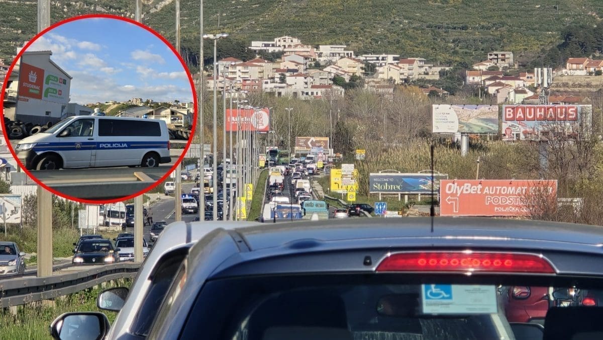 PROMETNA NA SIROBUJI Sudar više automobila