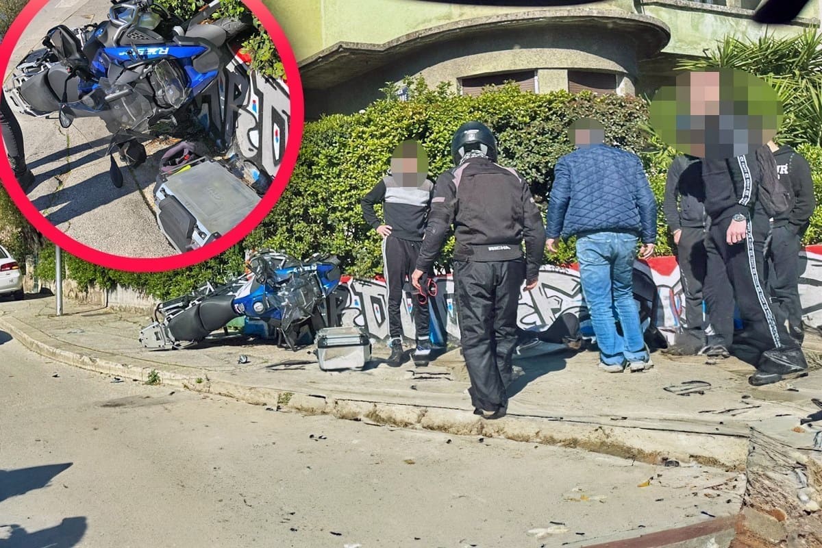 OBOREN MOTORIST U VUKOVARSKOJ Hitno je prebačen u KBC Split. Ljudi su odmah pohitali u pomoć