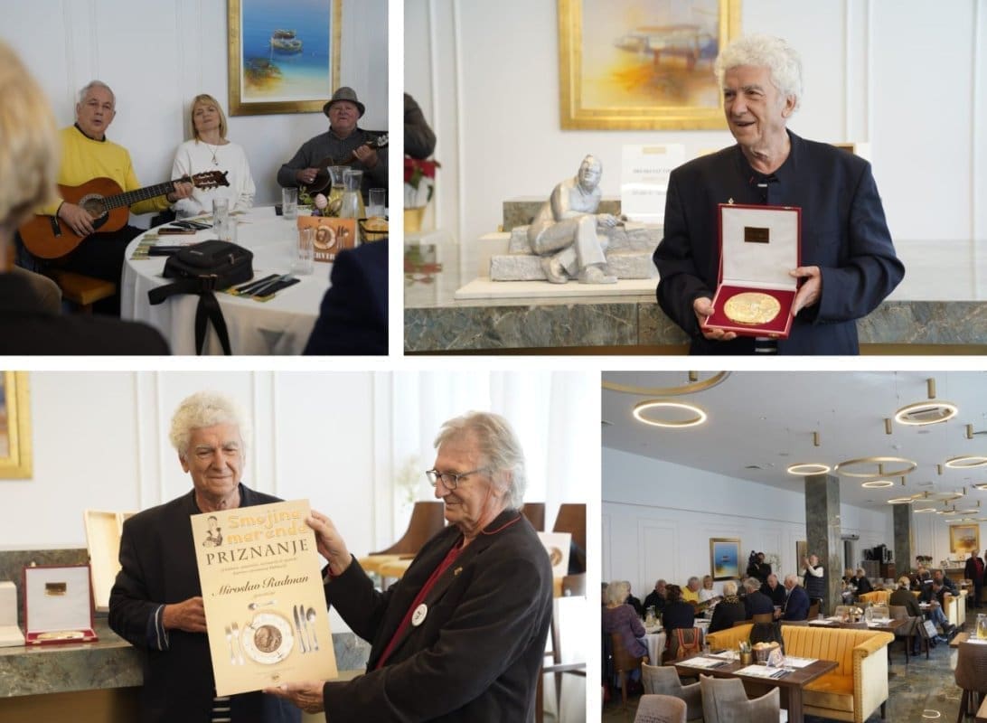 SMOJINA MARENDA POVODOM 101. ROĐENDANA MILJENKA SMOJE Dobitnik istoimenog priznanja čuveni je splitski genetičar svjetskog glasa: "Poseban dan. Sretan sam"