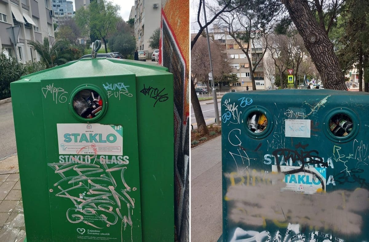 PLOKITE Kontejneri za staklo su prepuni: "Što se događa i zašto ih se ne prazni?"