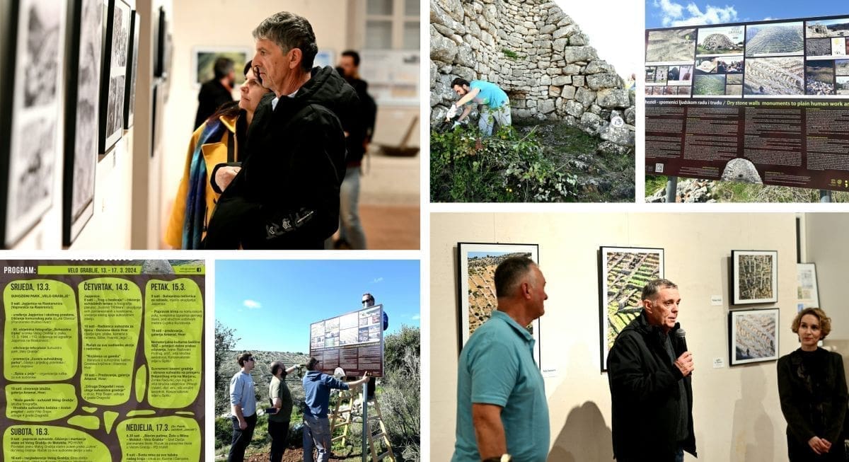 U VELOM GRABLJU ODRŽANI PRVI DANI SUHOZIDA "Želimo osvijestiti ljude, da taj veliki trud težaka ne padne u zaborav. Danas se to olako ruši, a i vrime radi svoje"