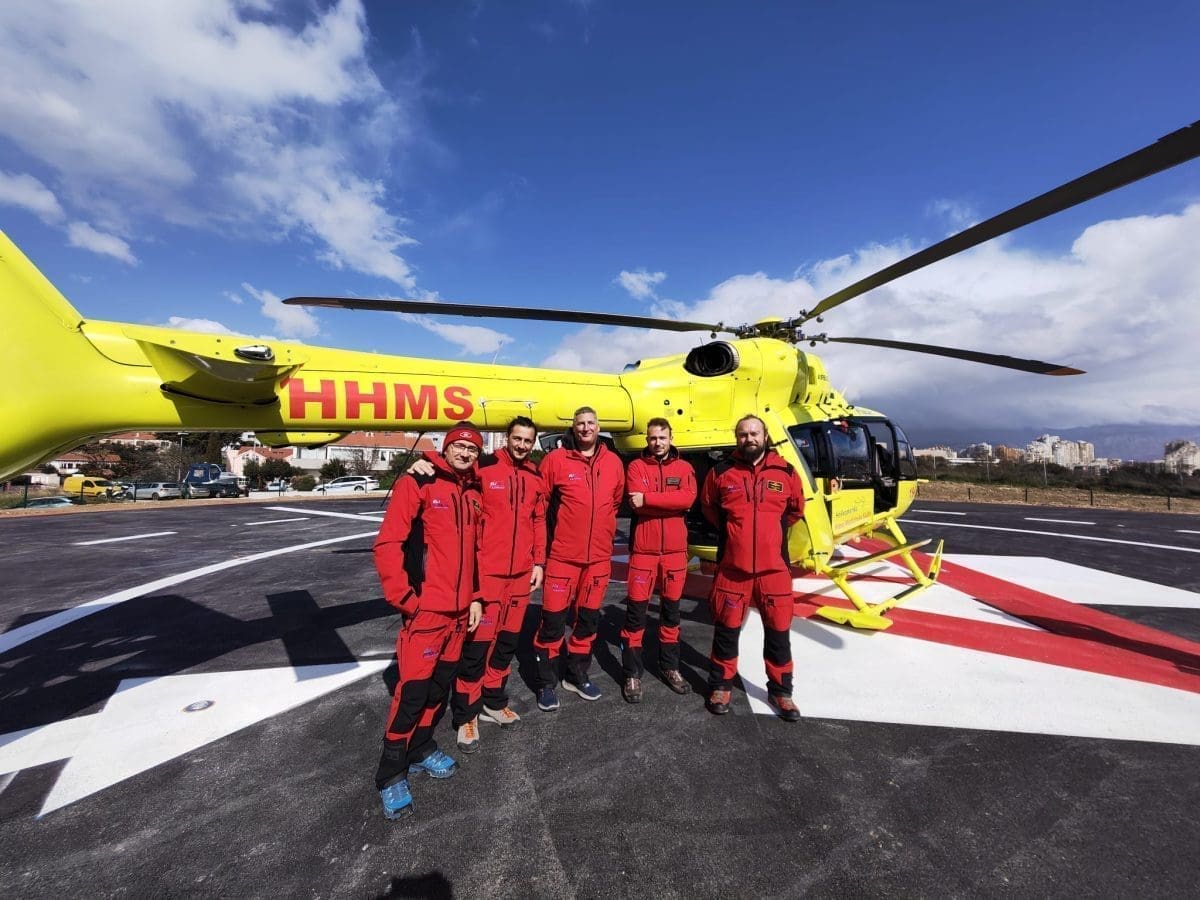 talijanska posada helidrom