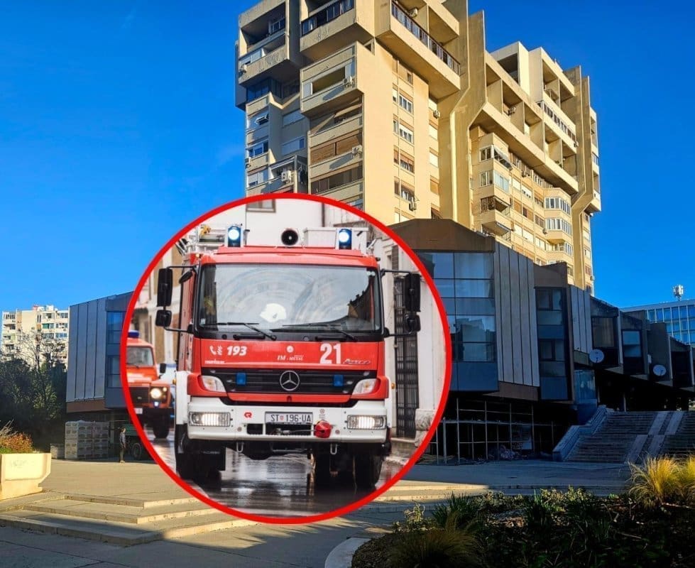 POŽAR NA TRGOVAČKOM CENTRU U SPLITU Oštetio jednu trgovinu, zatvorena je do daljnjeg