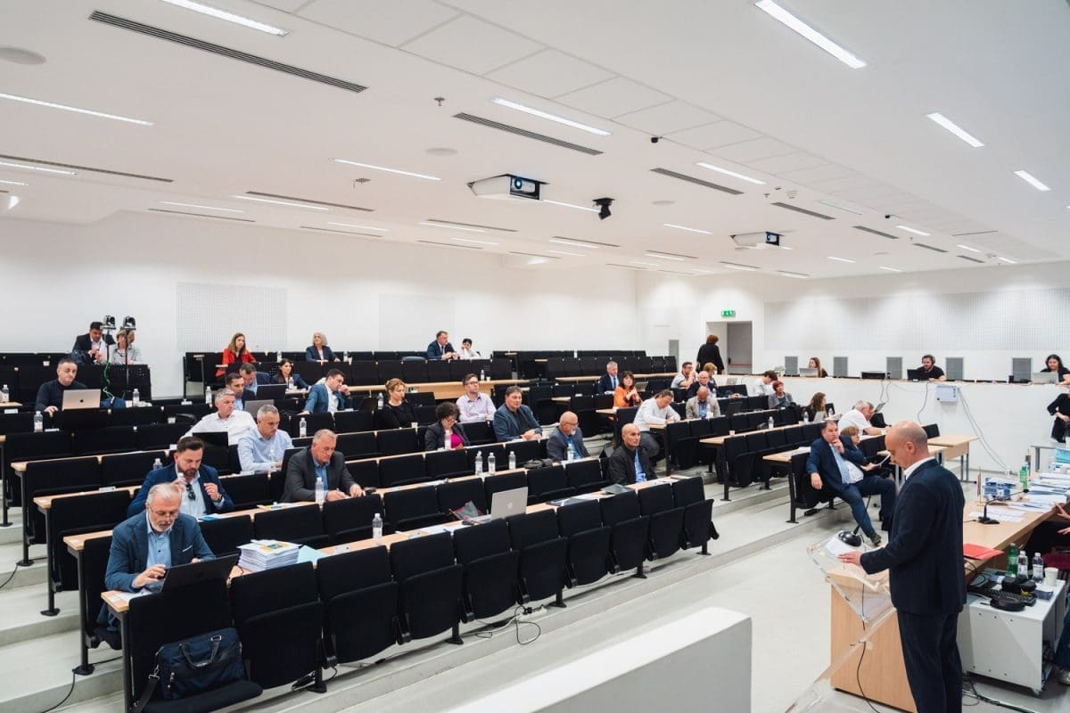 SJEDNICA ŽUPANIJSKE SKUPŠTINE Luka Roguljić: 'Pročelnica Dorčić mi je u pauzi rekla da ne postavljam glupa pitanja', vijećnici i župan stali u njenu obranu