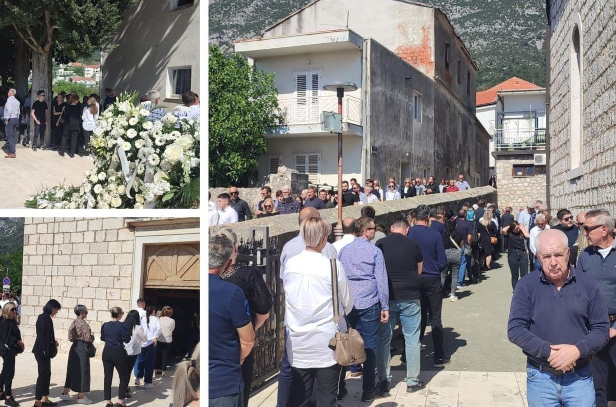 I NEBO BI ZAPLAKALO Rijeke ljudi se došle oprostiti od Stjepana i Katarine