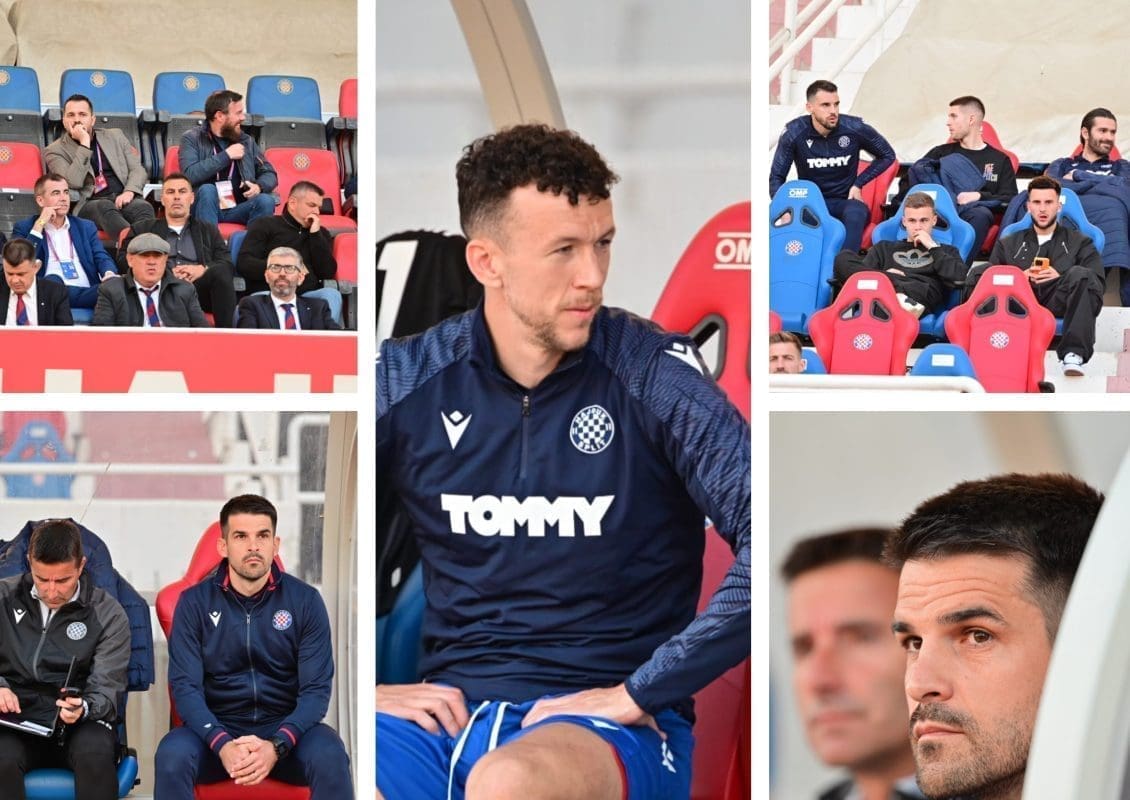 UNATOČ PRAZNIM TRIBINAMA Pogledajte tko se sve našao u svečanoj loži. Perišić bodri Bijele