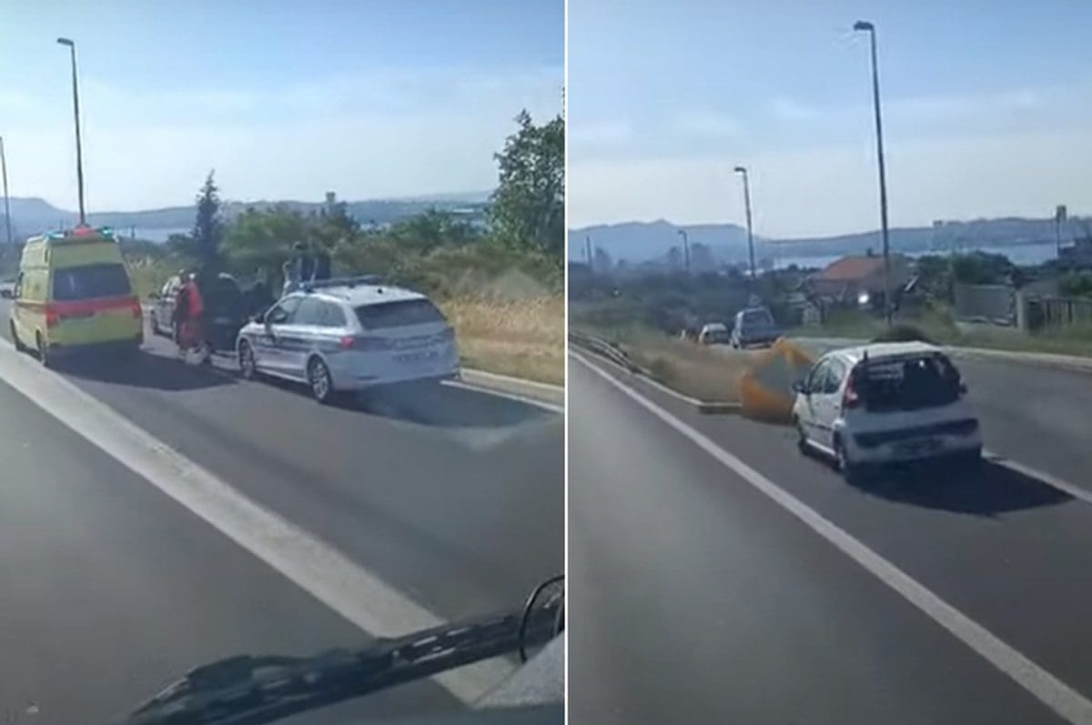 VIDEO Totalni kaos u smjeru Kaštela i Splita. Nova prometna nesreća, više razbijenih vozila na prometnici: Policija moli za oprez i strpljenje