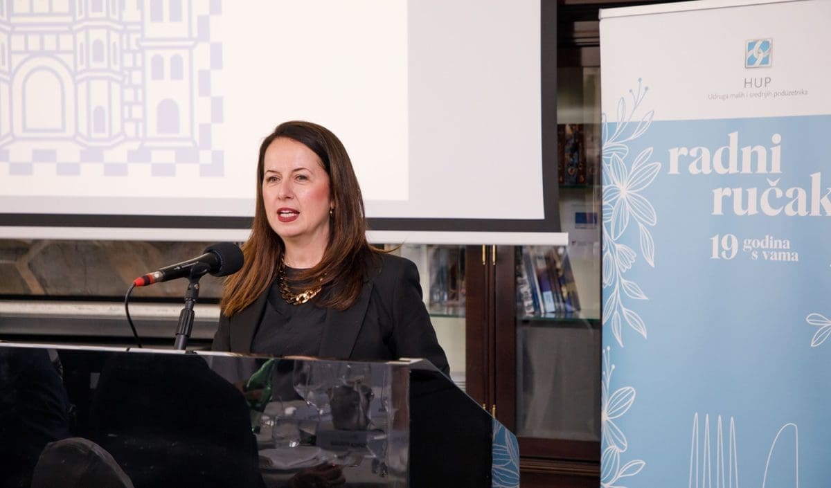 Irena Weber glavna direktorica Hrvatske udruge poslodavaca