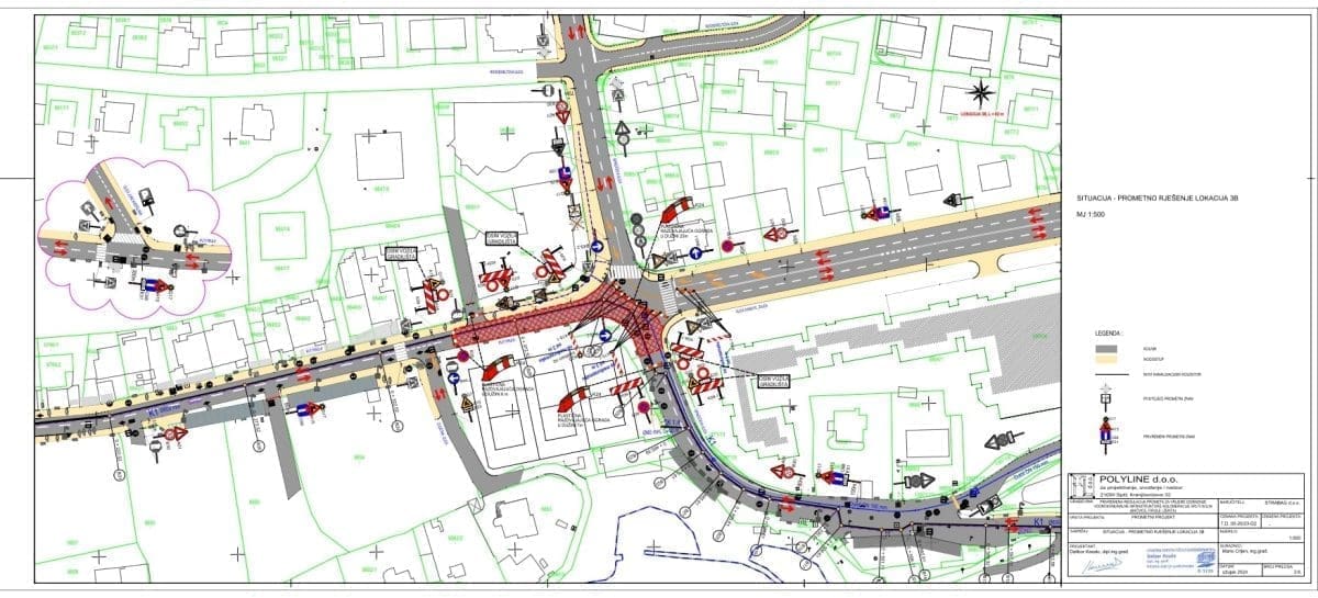 Ulica Put Firula od ku  nog broja 51 do kri  anja s Spin  i  evom ulicom
