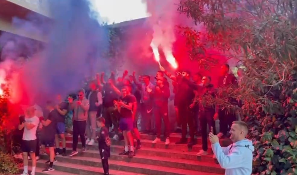 BAKLJADA NA POLJUDU Torcida dočekala svog šampiona