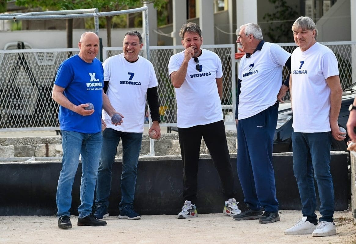 Branko Bačić odmjerio snage na balote s legendama Hajduka: "Kao mladić bio sam nogometaš Zmaja iz Blata"