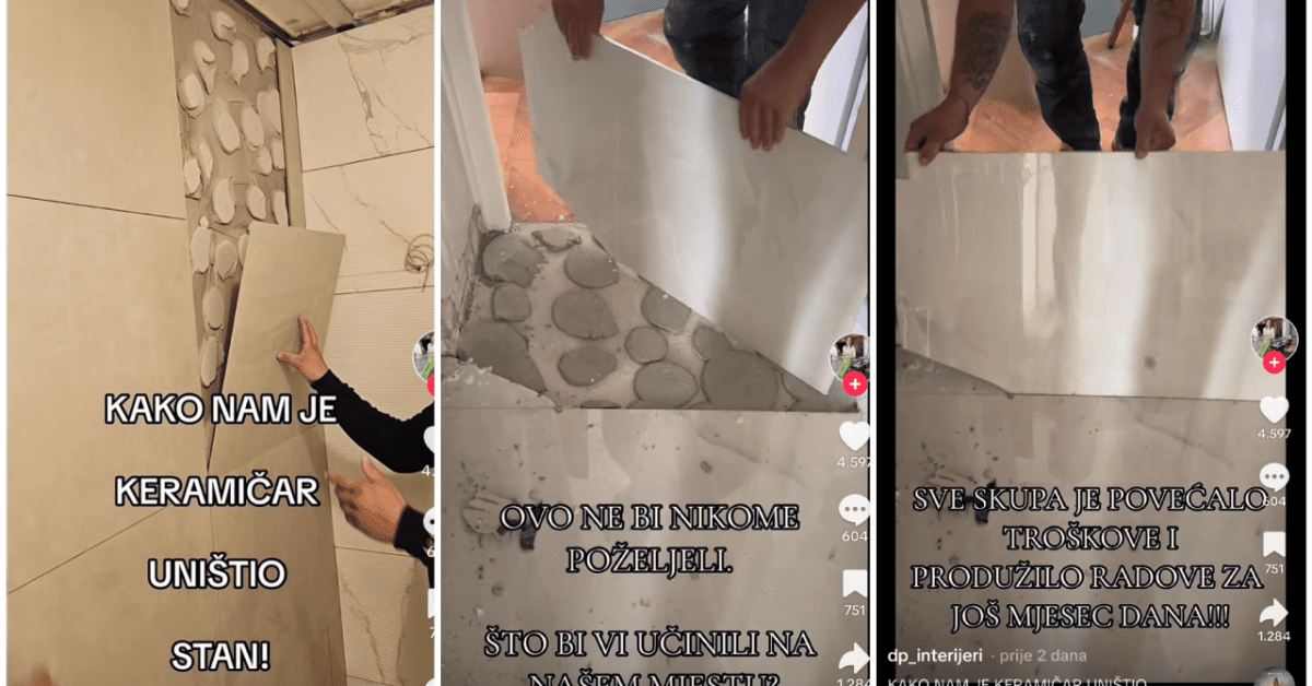 MUKE PO MEŠTRIMA Pogledajte kakvu su štetu napravili u stanu u centru grada: "Koštalo nas je 5000 eura"