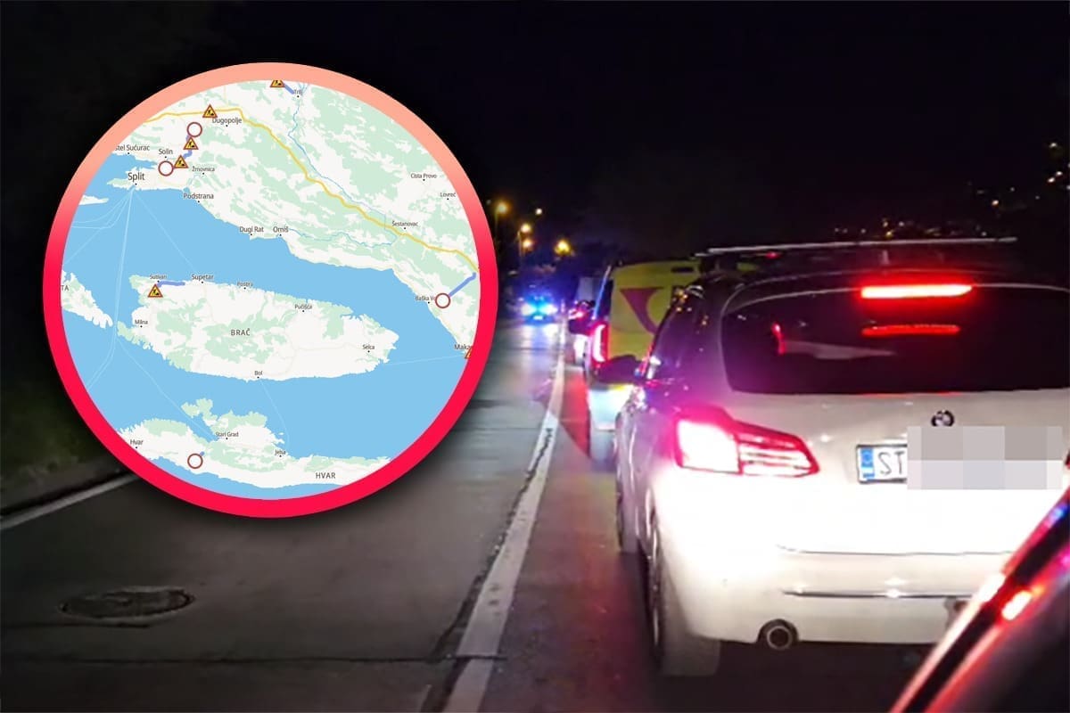 VOZAČI, OPREZ Krkljanac na staroj kliškoj cesti, zatvoreno više prometnica i tunela zbog radova