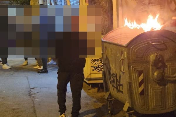 Gorjeli kontejneri u Splitu