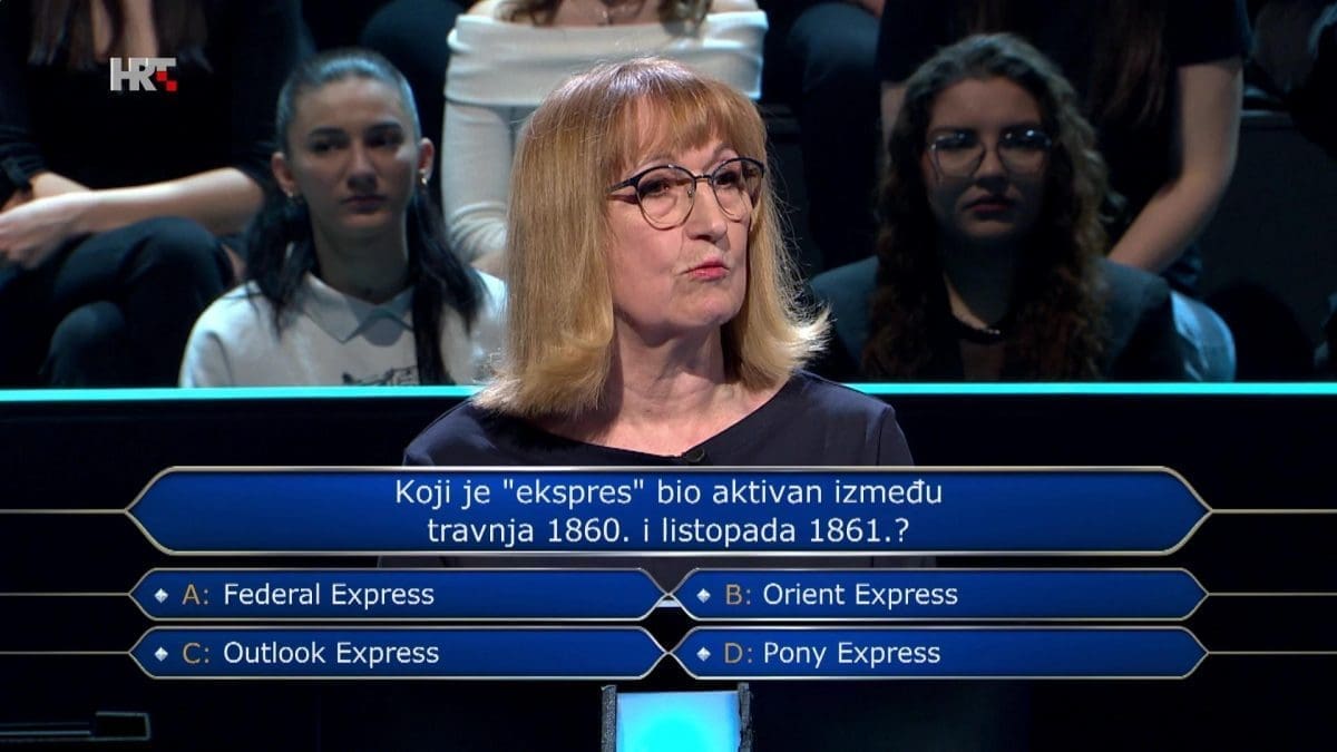 MILIJUNAŠ Otvoreno 13. pitanje nakon dugo vremena. Znate li odgovor?