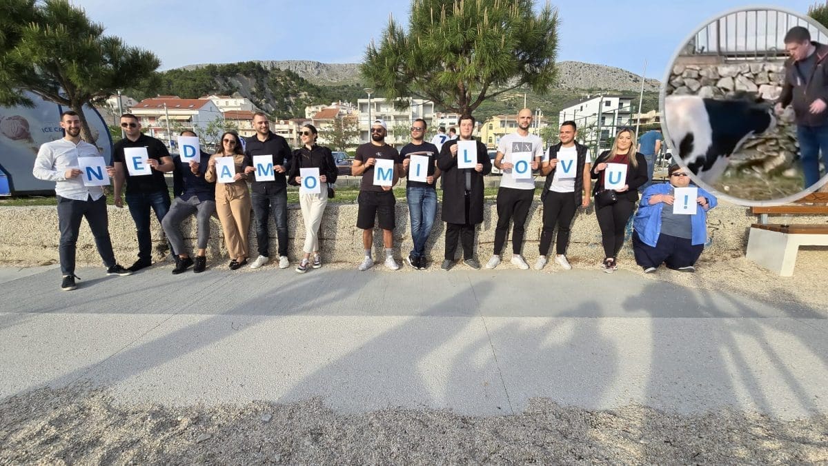 Mladež HDZ-a poručila iz Podstrane: "Ne damo Milovu"