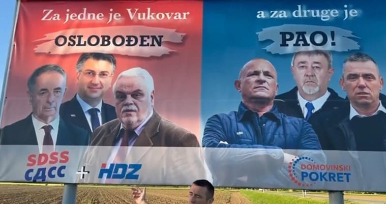 Domovinski pokret mora ukloniti plakat, evo što je na njemu