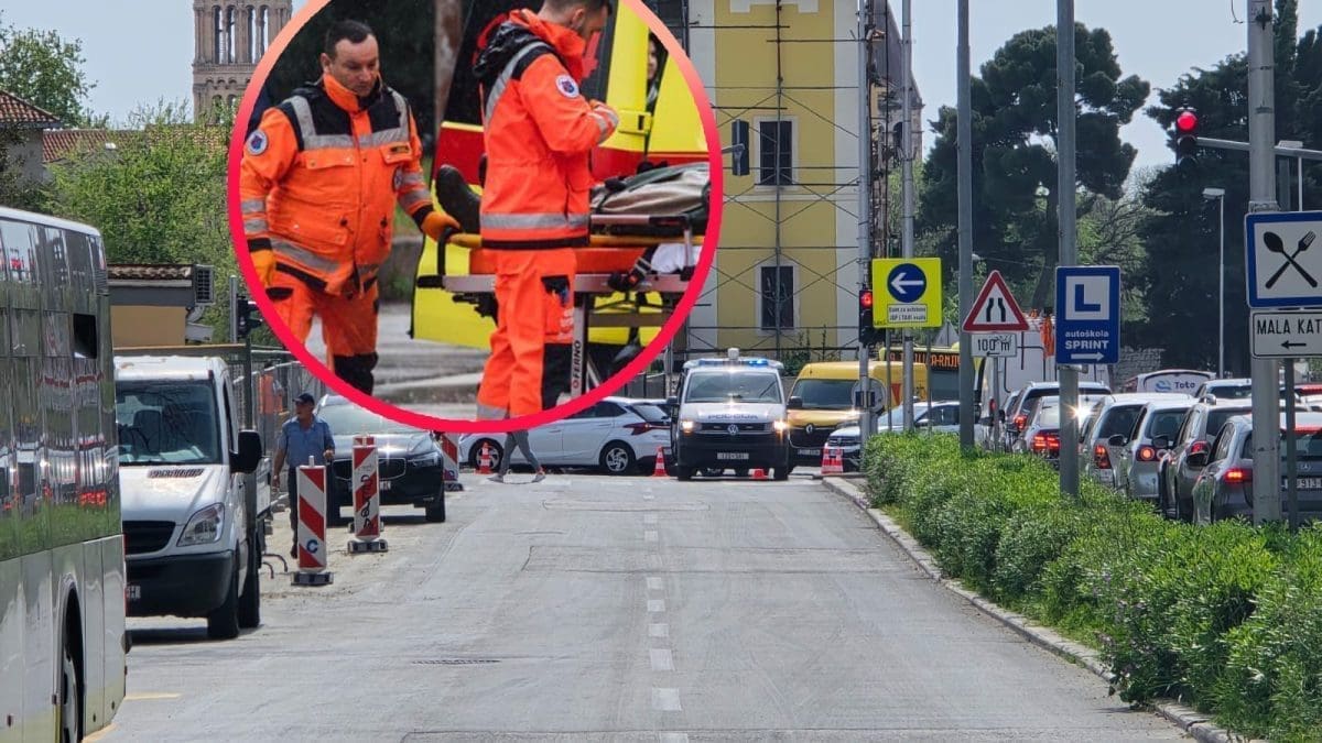 OPET STRADAO MOTORIST Sudar kod Općine