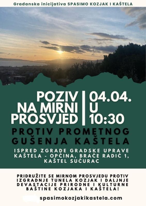 prosvjed kastela