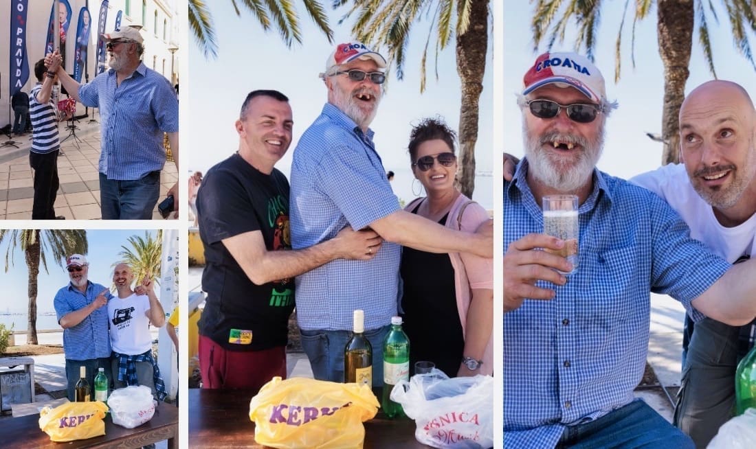 RIČARD ČASTIO SPLIĆANE PRŠUTOM I VINOM "Mi smo takav narod da volimo frulu svirati. Najlakše je prodati i leći"